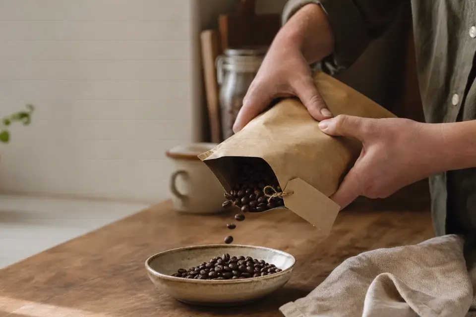 Plausibler Arbeitsschritt zu espressobohnen für aeropress mit wenig säure