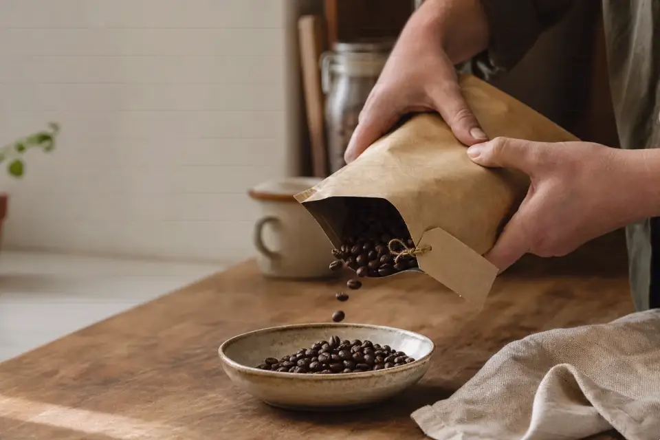 Plausibler Arbeitsschritt zu kaffeebohnen für espressokocher für empfindlichen geschmack
