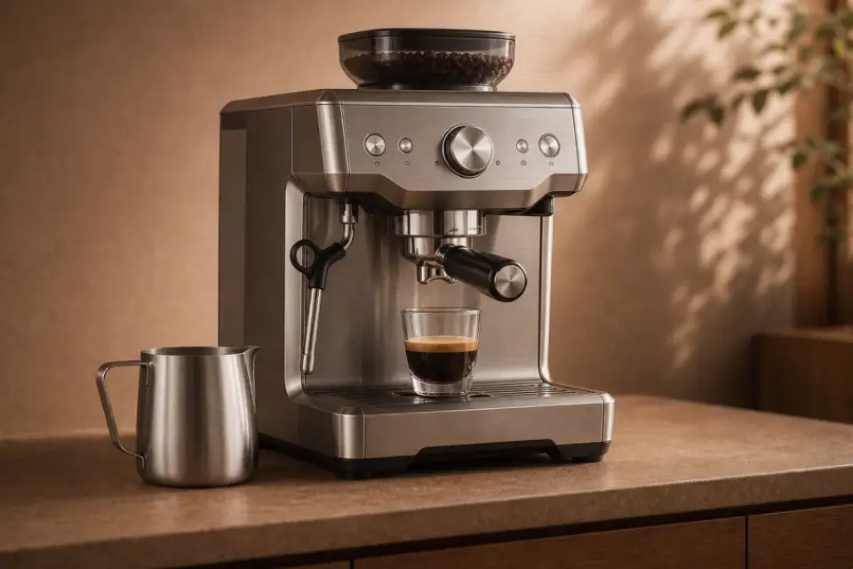 Emotionaler Kaffeemoment zu aeropress läuft zu schnell am morgen