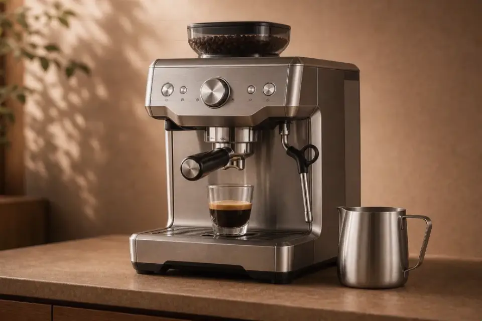 Emotionaler Kaffeemoment zu cold brew schmeckt verbrannt nach der reinigung