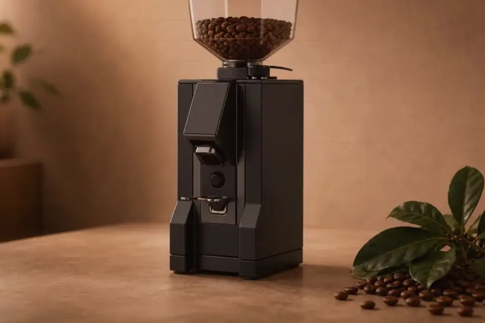 Plausibler Arbeitsschritt zu espresso hat wenig aroma nach dem bohnenwechsel