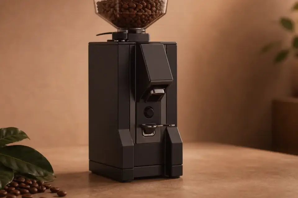 Plausibler Arbeitsschritt zu espresso läuft zu schnell am morgen