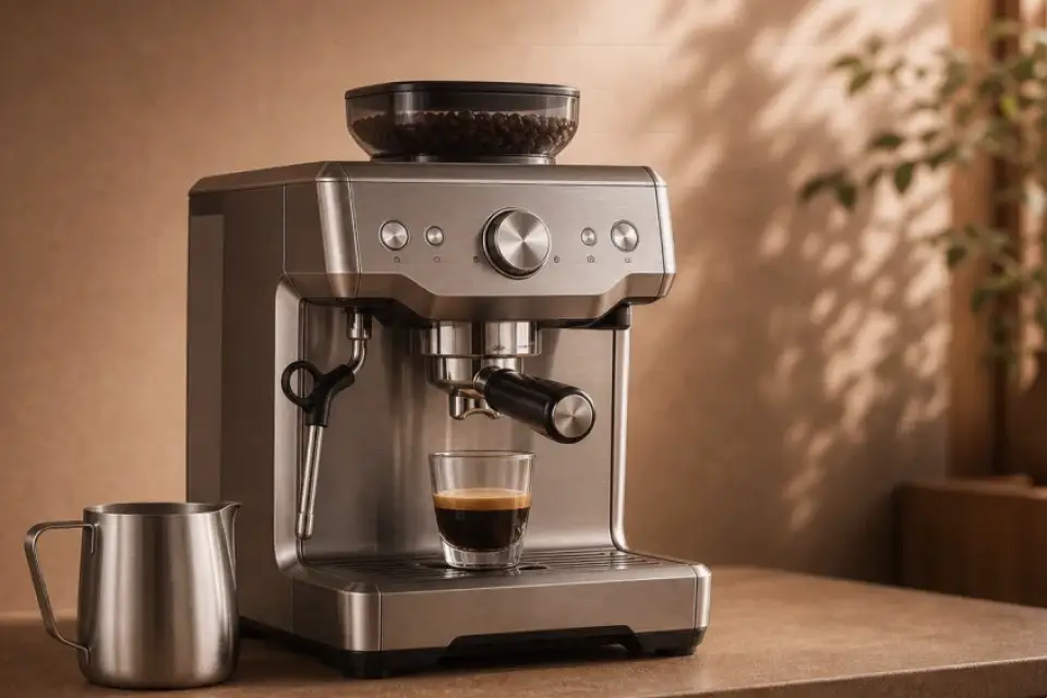 Emotionaler Kaffeemoment zu espressokocher hat keine crema nach der reinigung