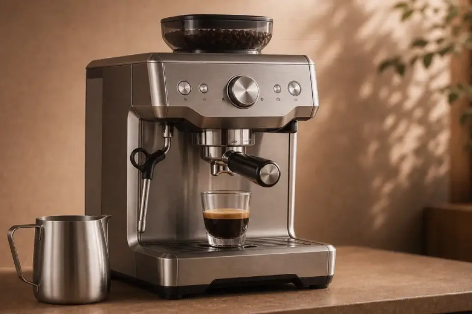 Emotionaler Kaffeemoment zu filterkaffeemaschine läuft zu langsam nach dem bohnenwechsel