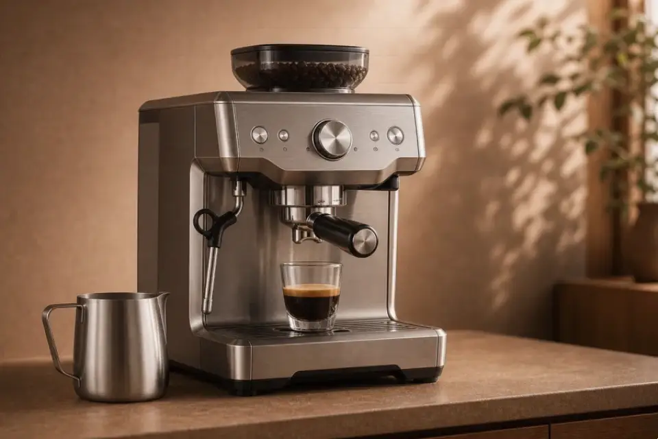 Emotionaler Kaffeemoment zu filterkaffeemaschine schmeckt wässrig am morgen