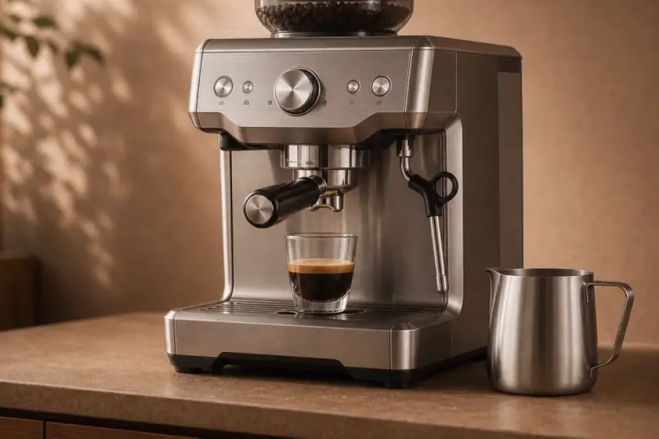 Emotionaler Kaffeemoment zu french press ist zu kalt nach dem bohnenwechsel