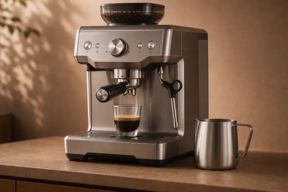 Emotionaler Kaffeemoment zu french press schmeckt bitter bei mehreren tassen