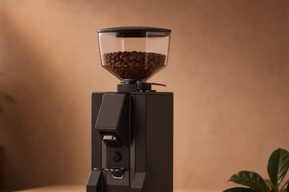 Plausibler Arbeitsschritt zu kaffeemühle läuft zu langsam bei mehreren tassen