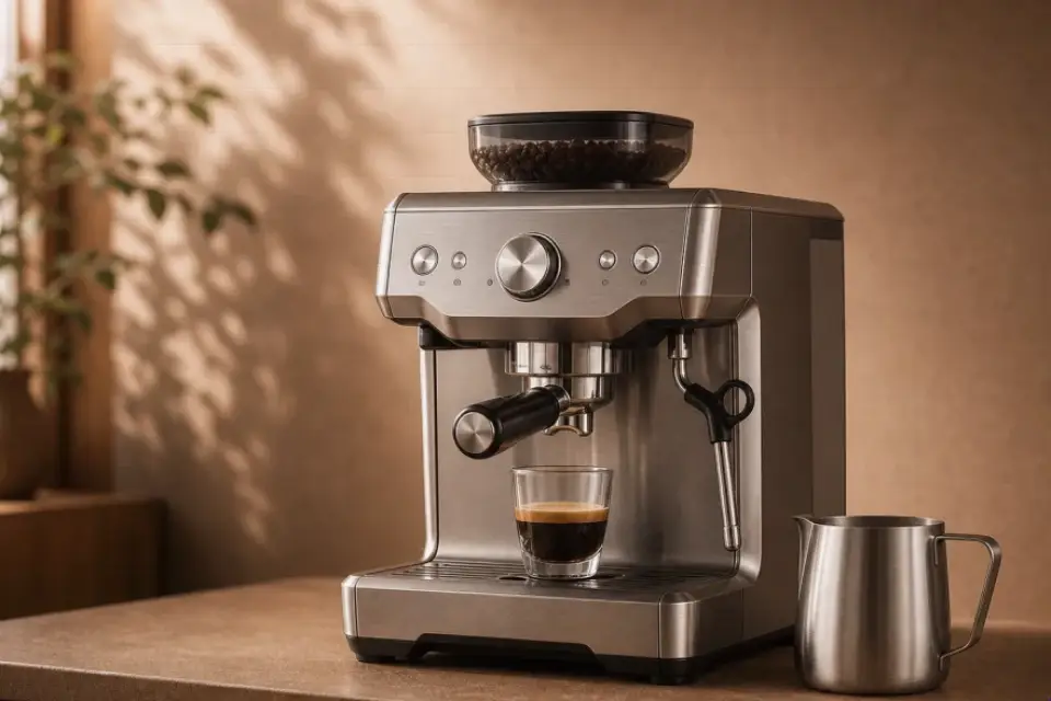 Emotionaler Kaffeemoment zu kaffeemühle schmeckt sauer bei mehreren tassen
