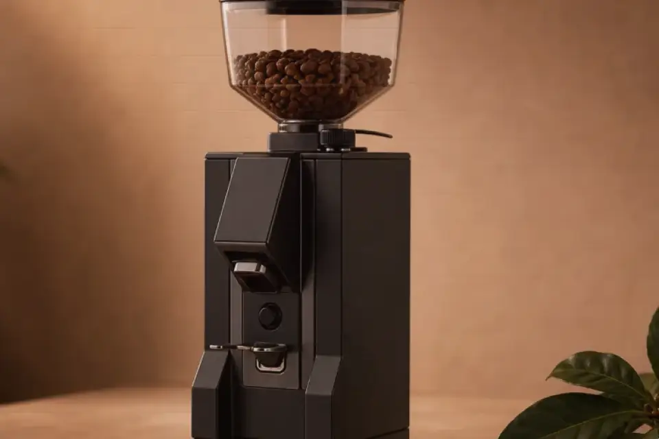 Plausibler Arbeitsschritt zu kaffeevollautomat läuft zu schnell nach dem bohnenwechsel