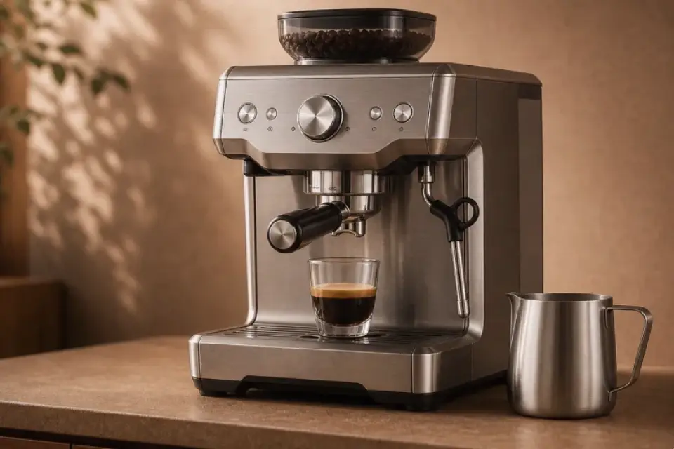 Emotionaler Kaffeemoment zu milchaufschäumer hat keine crema nach der reinigung