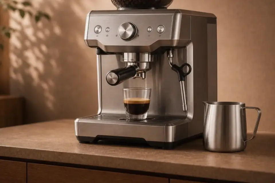 Emotionaler Kaffeemoment zu siebträger schmeckt wässrig mit neuen geräten