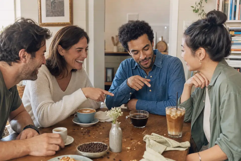 Emotionaler Kaffeemoment zu espressokocher für gäste mit guter energieeffizienz