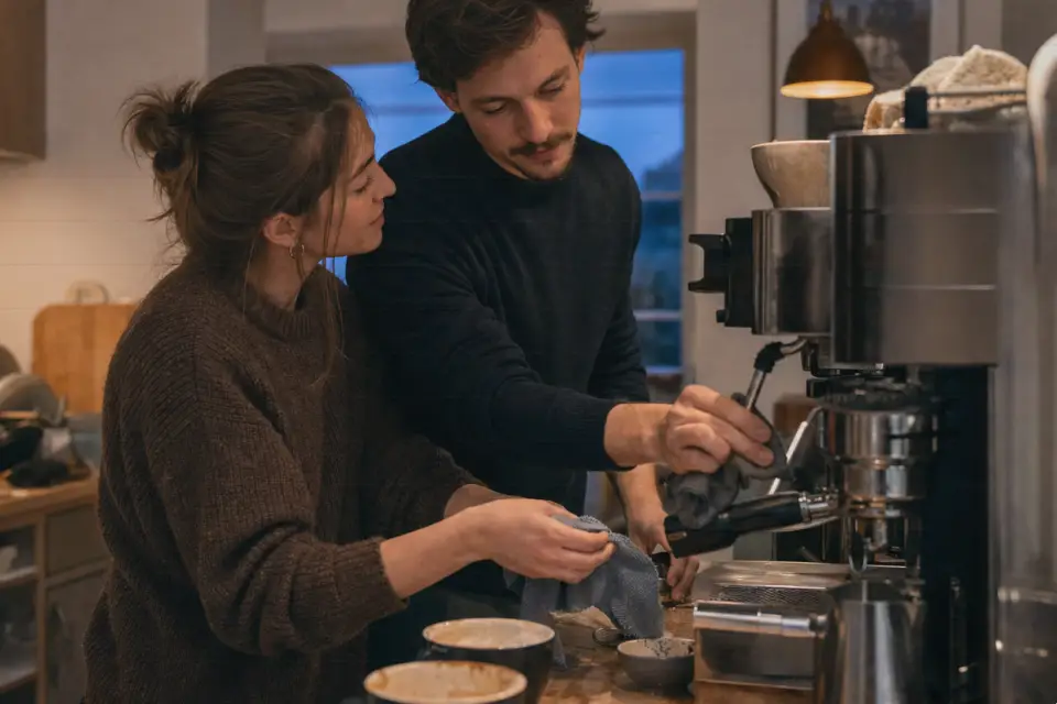 Plausibler Arbeitsschritt zu kaffeevollautomat für cappuccino mit guter energieeffizienz