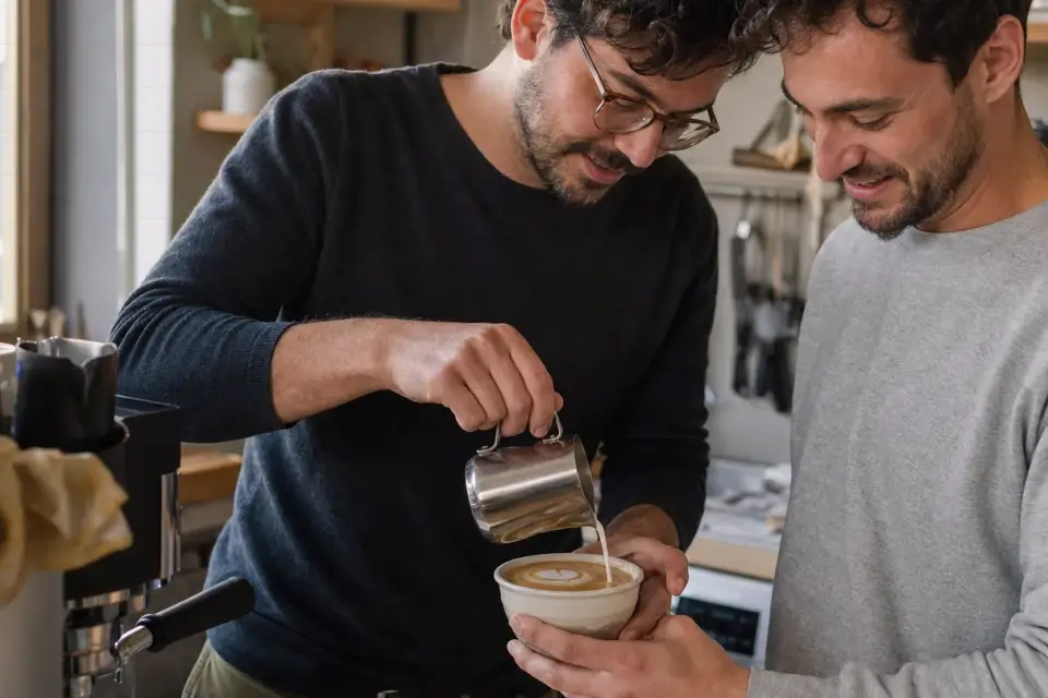 Emotionaler Kaffeemoment zu reinigungstabletten für kleine küchen mit einfacher reinigung