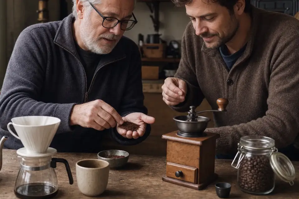 Emotionaler Kaffeemoment zu cappuccino zubereiten mit ausgewogenem geschmack ohne waage