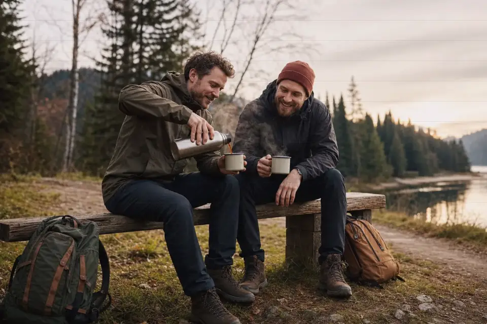 Plausibler Arbeitsschritt zu cold brew zubereiten mit kräftigem körper mit hartem wasser