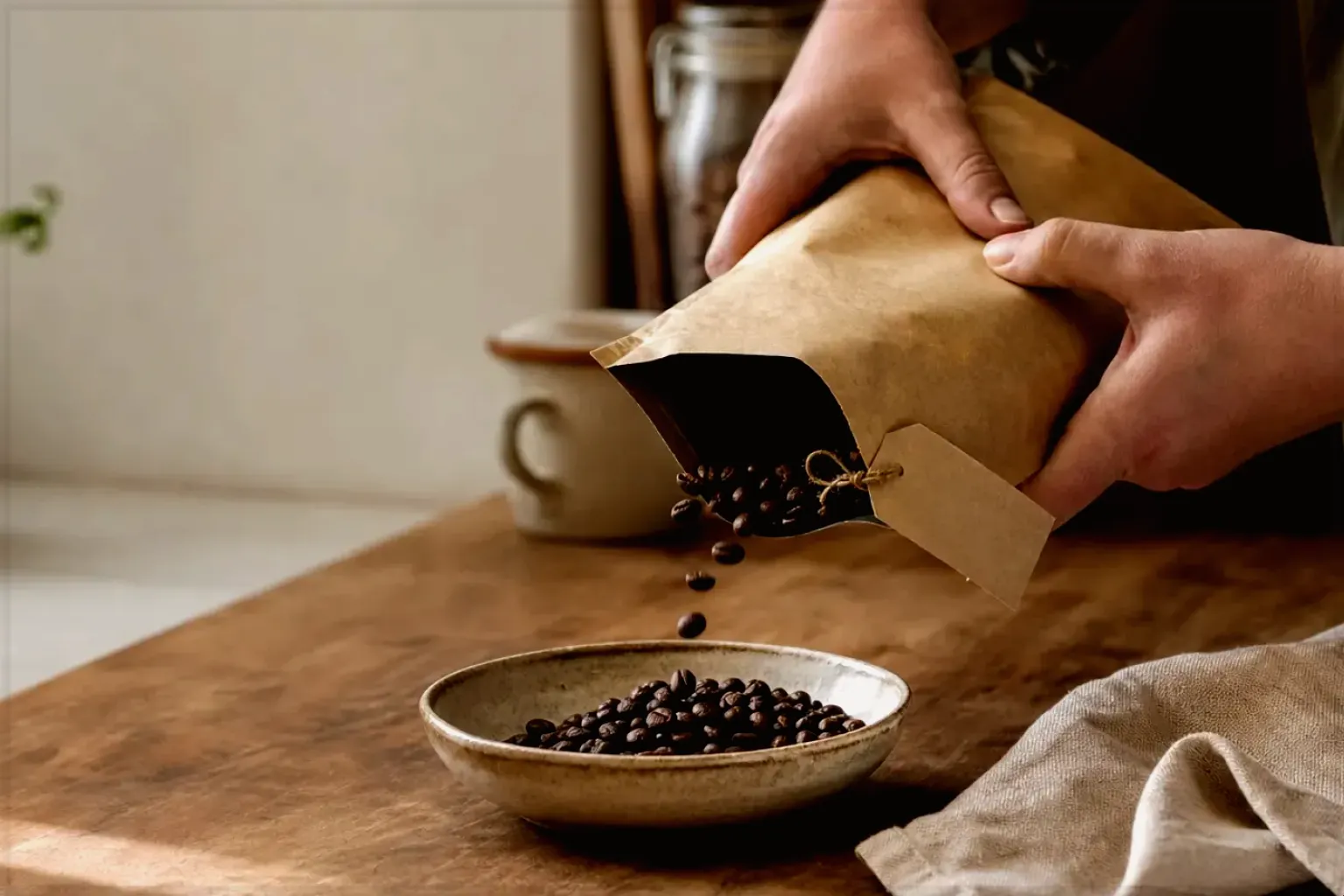 Sage Barista Express Impress in einer authentischen Nutzungssituation
